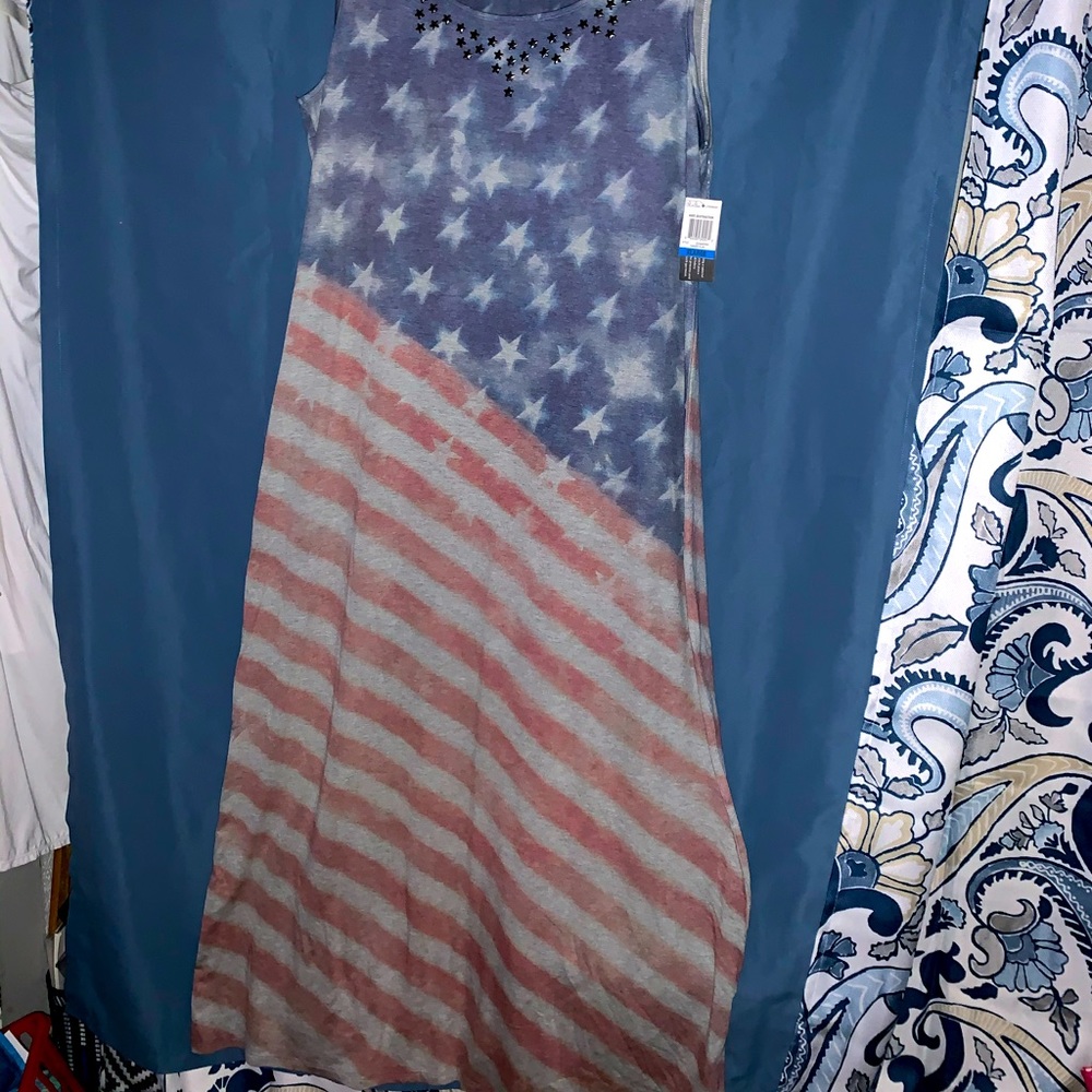 NEW! STYLE & Co. Amaricana Maxi Dress NWT size XL